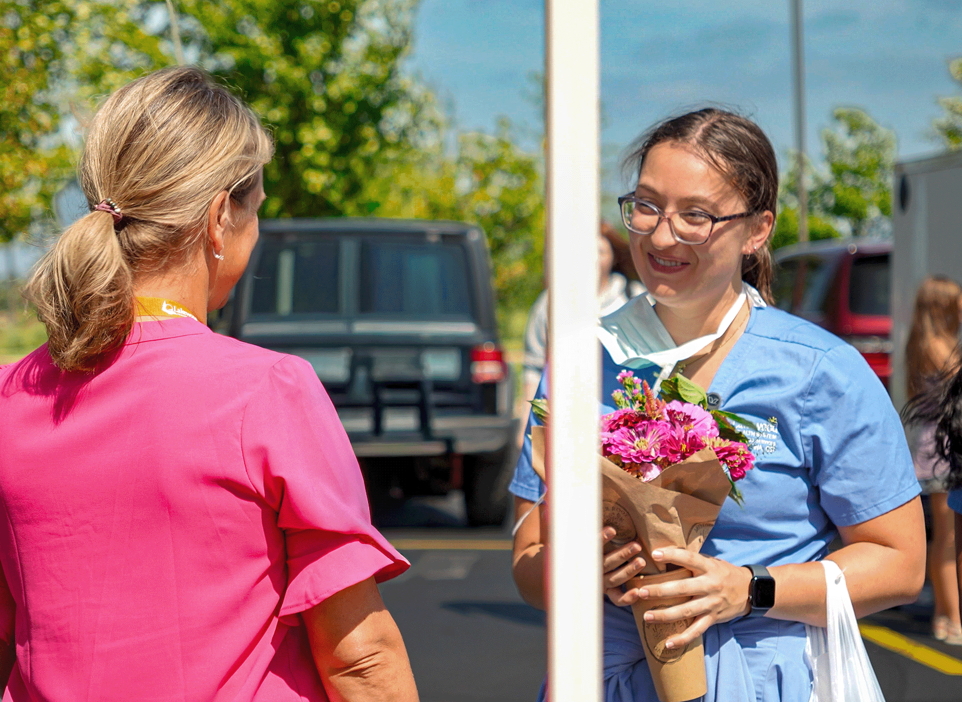 Smiling nurse